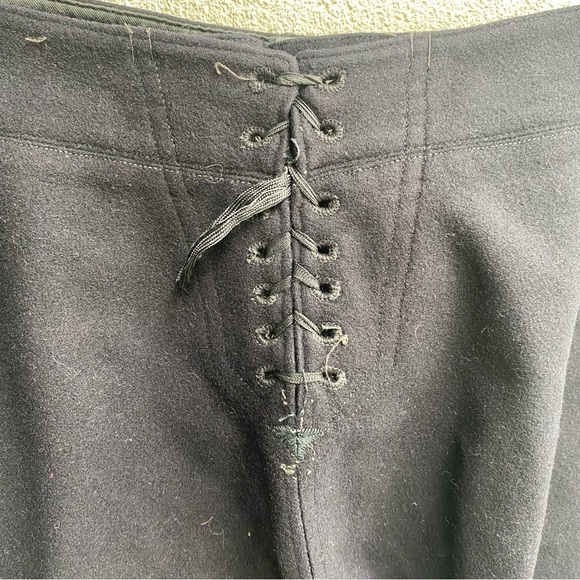 Vintage US Navy Crackerjack Wool Sailor Hi-Waisted Bell Bottom Trousers - Picture 6 of 8